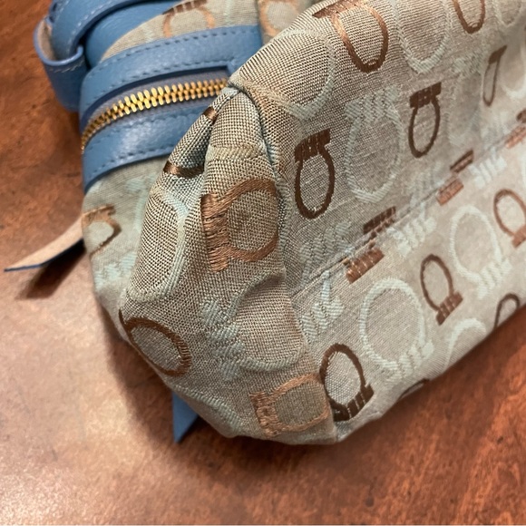 Vintage Salvatore Ferragamo Leather Shoulder Bag - Picture 7 of 12